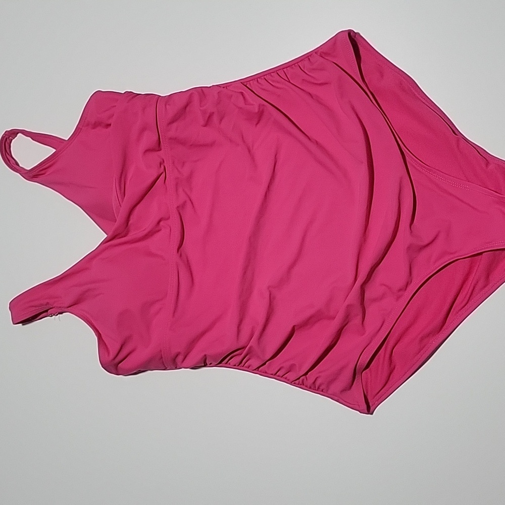 JNY Pink One-Piece Swimsuit